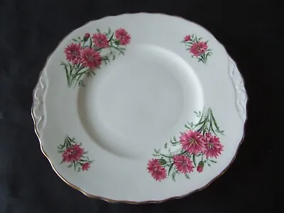 Buy Royal Vale Bone China Cake Bread & Butter  Plate Carnations / Pinks / Dianthus • 5.99£
