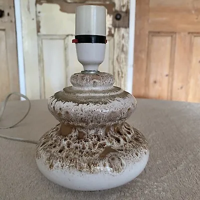 Buy Vintage Small Pottery Lamp • 18£