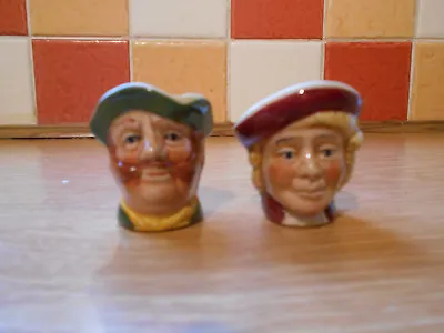Buy Two Tony Wood Small Toby / Character Jugs 1987 • 3.99£