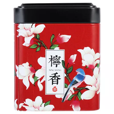 Buy Lid Food Tea Storage Loose Tea Jar Iron Candy Jar Office Storage • 7.78£