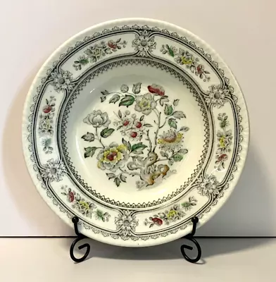 Buy Vintage Plate Bowl Wood & Sons Dorset Burslem English - Hand Engraved England 9  • 9.75£