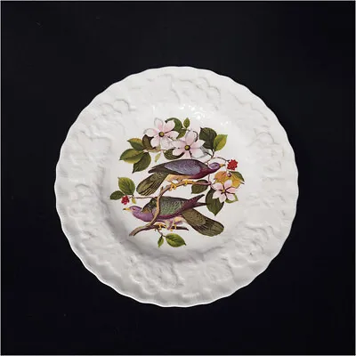 Buy Alfred Meakin England Birds Of America Dinner Plate Embossed Floral Pigeon #367 • 42.69£
