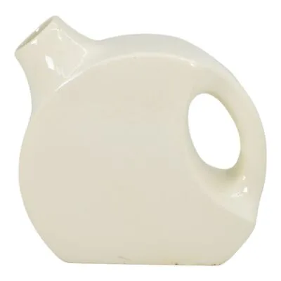 Buy Vintage Art Deco Pottery White Ceramic Jug Vase • 70.88£