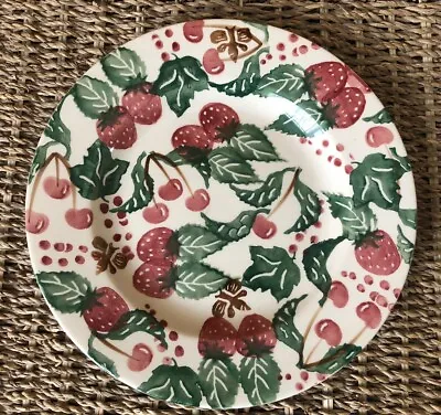 Buy Early Emma Bridgewater GTC Strawberry Cherry & Bee 8.5” Plate Summer Fruits Rare • 39.95£