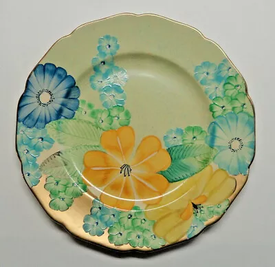 Buy Vintage Gray's Pottery Stoke-on-Trent England Hand Painted 11  Floral Plate  • 83.95£