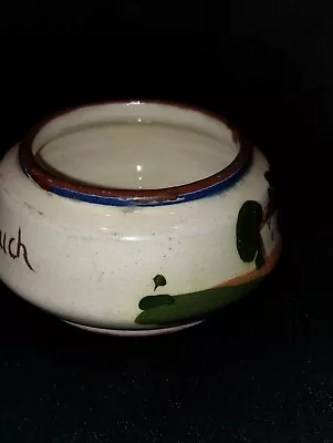 Buy Vintage Torquay Ware Pottery Bowl 'Say Little But Think Much' Collectable • 5£