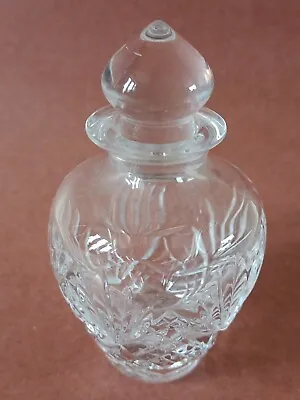 Buy Beautiful Clear Cut Glass Perfume Bottle. • 8£