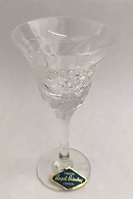 Buy Royal Brierley Fuchsia Lead Crystal Aperitif Liquor Glass 11.2cm Signed & Label • 9.99£