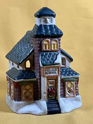 Buy Giftco Vintage Ceramic School House Votive Candle Holder  4 1/2  Tall X 3  X 4  • 14.41£
