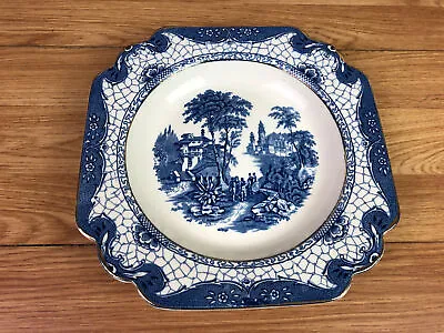 Buy Adams Landscape C1934 White And Blue Dish  • 29.99£