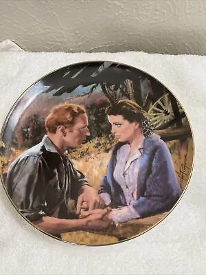 Buy Plate 1989 Gone With The Wind Scarlett And Ashley After The War Collector’s VTG • 19.26£