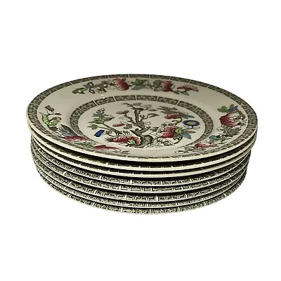 Buy Vintage Johnson Brothers Indian Tree Bread & Butter Plate X8 Plates Set Blossom • 27.49£