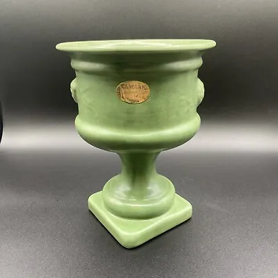 Buy Camark Art Ware Green Vase • 33.78£