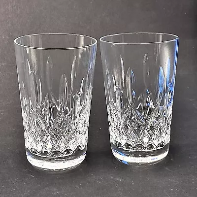 Buy Waterford Crystal Lismore Cut Pair Of 5” 12oz Hiball Tumbler Glasses Unused 1st • 79.99£