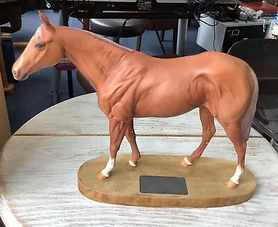 Buy Beswick Horse”GRUNDY” Racehorse Of The Year 1975 ( Large Model 13” Length ) • 150£
