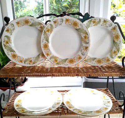 Buy Beautiful Vintage Duchess Bone China  Greensleeves  Design Five Tea Plates • 11.99£
