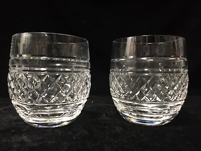 Buy (2)  Waterford Crystal 'Castletown' 3.5 Inch 7 Oz OLD FASHIONED/ROCKS/TUMBLERS • 184.93£
