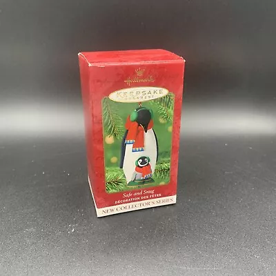 Buy NEW Hallmark Keepsake Safe And Snug Penguin Christmas Ornament 2001 • 7.66£