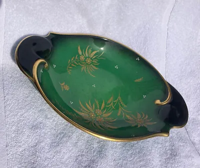 Buy Carlton Ware. Vert Royale. Hand Painted. Oval Dish • 20£