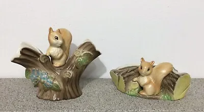 Buy Hornsea Pottery Fauna Royal Squirrel & Log 'Perky' No.29 & No. 14 • 6.99£