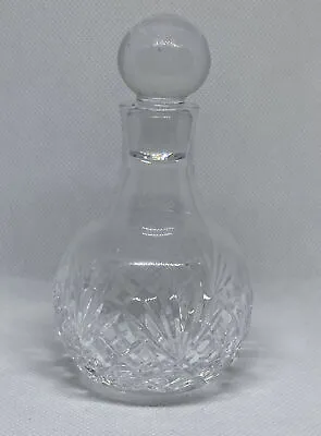 Buy Royal Doulton Finest Lead Crystal Hand Cut Glass Scent Perfume Bottle & Stopper • 15.50£