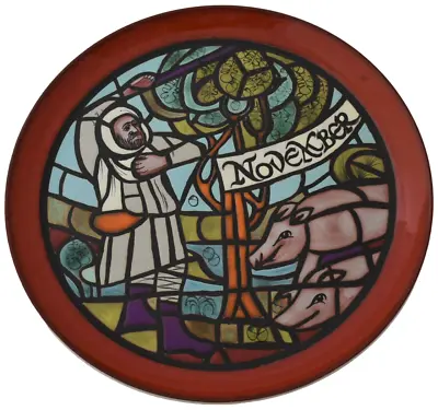 Buy Poole Pottery Medieval November Calendar Charger Plate Designed By Tony Morris • 59£