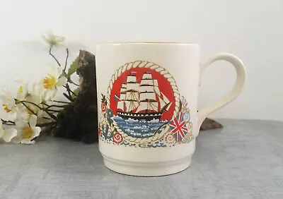 Buy Maritime England Cardigan Pottery National Trust Ceramic Mug Coffee Pat Albeck • 8.50£