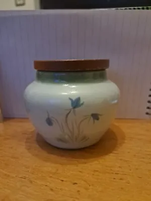 Buy Stoneware Honey Jar Made In Scotland Buchan Thistle Finest Pottery • 7.99£