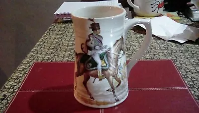 Buy Lord Nelson Pottery Tankard - Hussar Cavalry Officer On Horseback.9-70 (Pat.108) • 3£