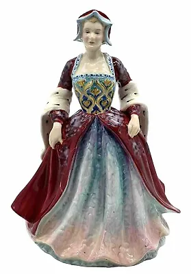 Buy Paragon Figurine  Anne Boleyn 165  Fine Bone China Made In England 1950. • 136.99£