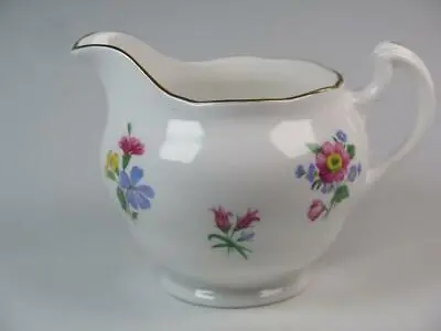 Buy REPLACEMENT CHINA Royal Vale Milk Jug Pink Blue Yellow Floral Pattern • 3.99£