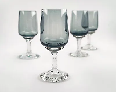Buy Holmegaard 'Atlantic' X4 Schnapps Drinking Glasses - Vintage 1960s Danish Glass • 33£