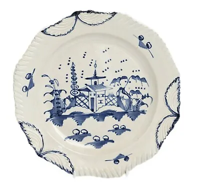 Buy Antique English Blue & White Pottery Pearlware Plate Poss. Leeds Or Greatbatch • 199.99£