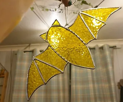 Buy Bat Stained Glass Copper Foil Sun Catcher Handmade   • 14£