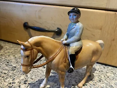 Buy Beswick Hunting Boy On Palomino Pony 1500  Rare • 190£