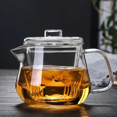 Buy Glass Teapot Penguin Shape Chinese Tea Ceremony Transparent Teawear Set Cup • 30.71£