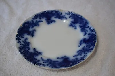 Buy Vintage W.H. Grindley And Co. Progress Pattern Flow Blue Dinner Plate • 54.77£