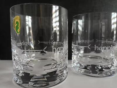 Buy Waterford Ogham Happiness Set Of Two Crystal Tumbles In Waterford Presentation • 70£