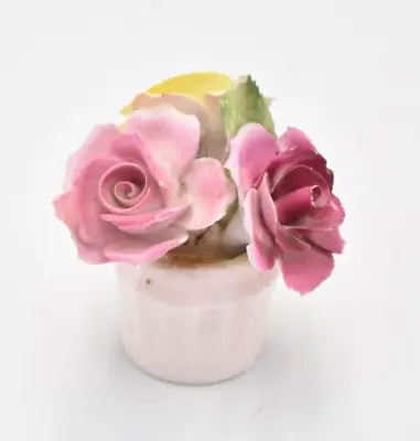 Buy Vintage Aynsley Fine Bone China Hand Painted Floral Roses Posy • 10.95£