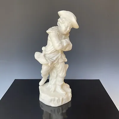 Buy Antique COPELAND Porcelain Parian Ware Statue Of YOUNG HUNTER BOY 10.5” England • 71.93£