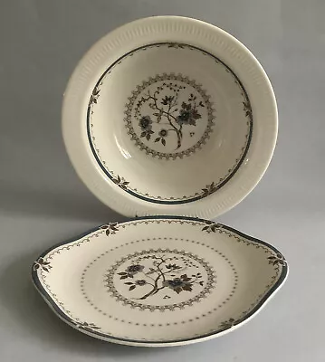 Buy Vintage Royal Doulton Old Colony Serving Bowl & Serving Plate - Appear Unused • 32.95£