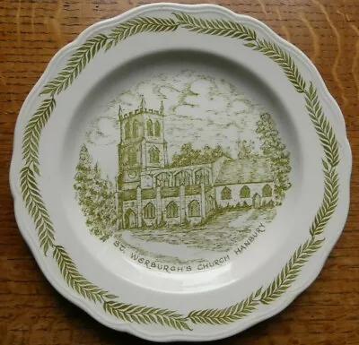 Buy St Werburgh's Church Hanbury Plate By J & G. Meakin Royal Staffordshire Ironston • 7.99£