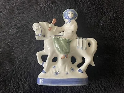 Buy Rye Pottery Canterbury Tales The Wife Of Bath On Horseback Made In England 7.5” • 42.63£
