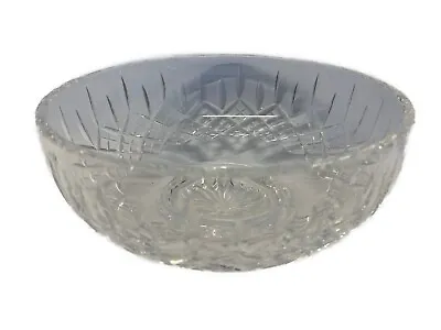 Buy Vintage Lead Crystal Cut Glass Pedestal Fruit Bowl • 22.50£