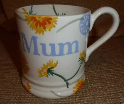 Buy Emma Bridgewater First Quality NEW Dandelion Mum 1/2 Pint Mug (Boxed) • 20£