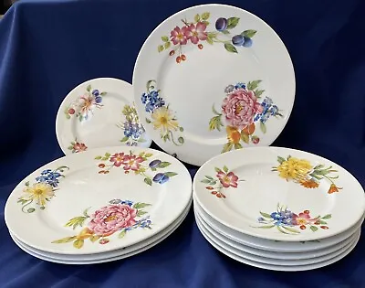 Buy Royal Worcester Ashford Bundle Of Plates Inc 4 X Dinner X 6 Salad Plates • 21.99£