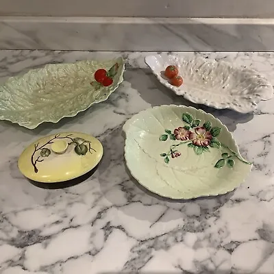 Buy 4 X Vintage Carlton Ware Blossom Leaf Dish + Others In Mint Condition • 38£