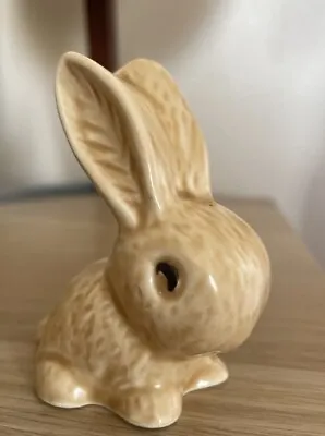 Buy SYLVAC Vintage ART DECO Miniature 8 Cm Bunny Rabbit Snub Nose Figurine Beige • 22£