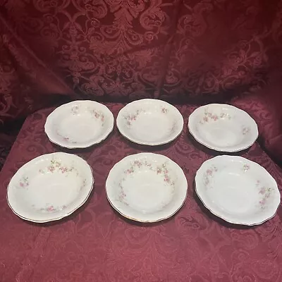 Buy Set Of Six Antique John Maddock And Sons Royal Vitreous Porcelain Berry Bowls • 21.76£