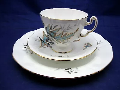 Buy Adderley Tea Cup, Saucer & Sandwich Plate - Vintage Fine Bone China England • 23.02£